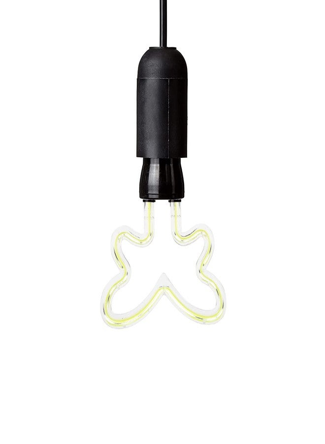 Lexton Neon Led Bulb with Holder |Butterfly Neon Bulb| Warm White | E27 | 4W | For Indoor Decorations, Birthdays, Room, Anniversary, Halls and Restaurants - Image 5